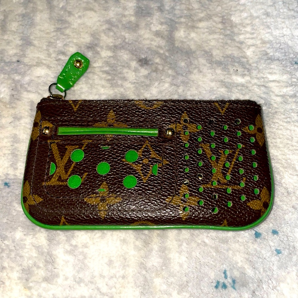 Authentic Louis Vuitton Monogram Perfo Pochette Cles Coin Case *limited Release*